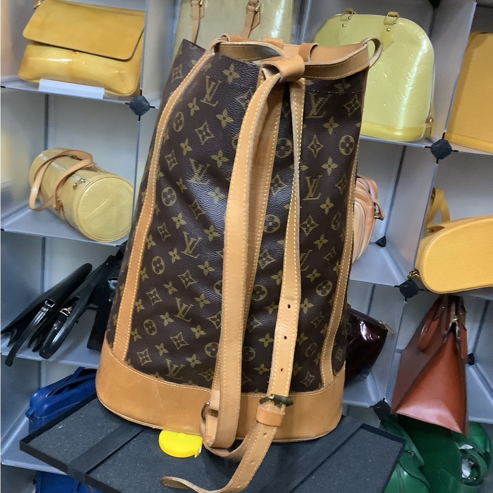 Louis Vuitton Canvas Backpack